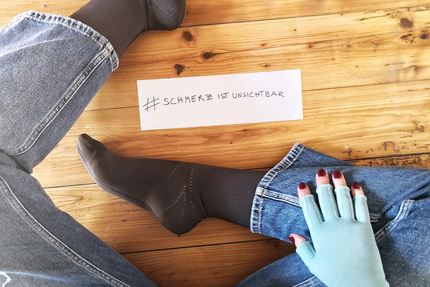 Schmerz ist unsichtbar – Lipödem muss man nicht sehen, sondern fühlen