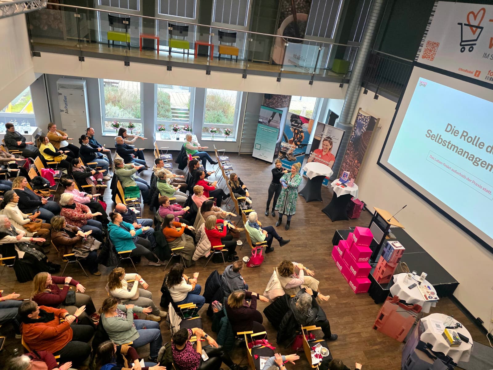 Power Sprotte Lipödem Lesung Caroline Sprott