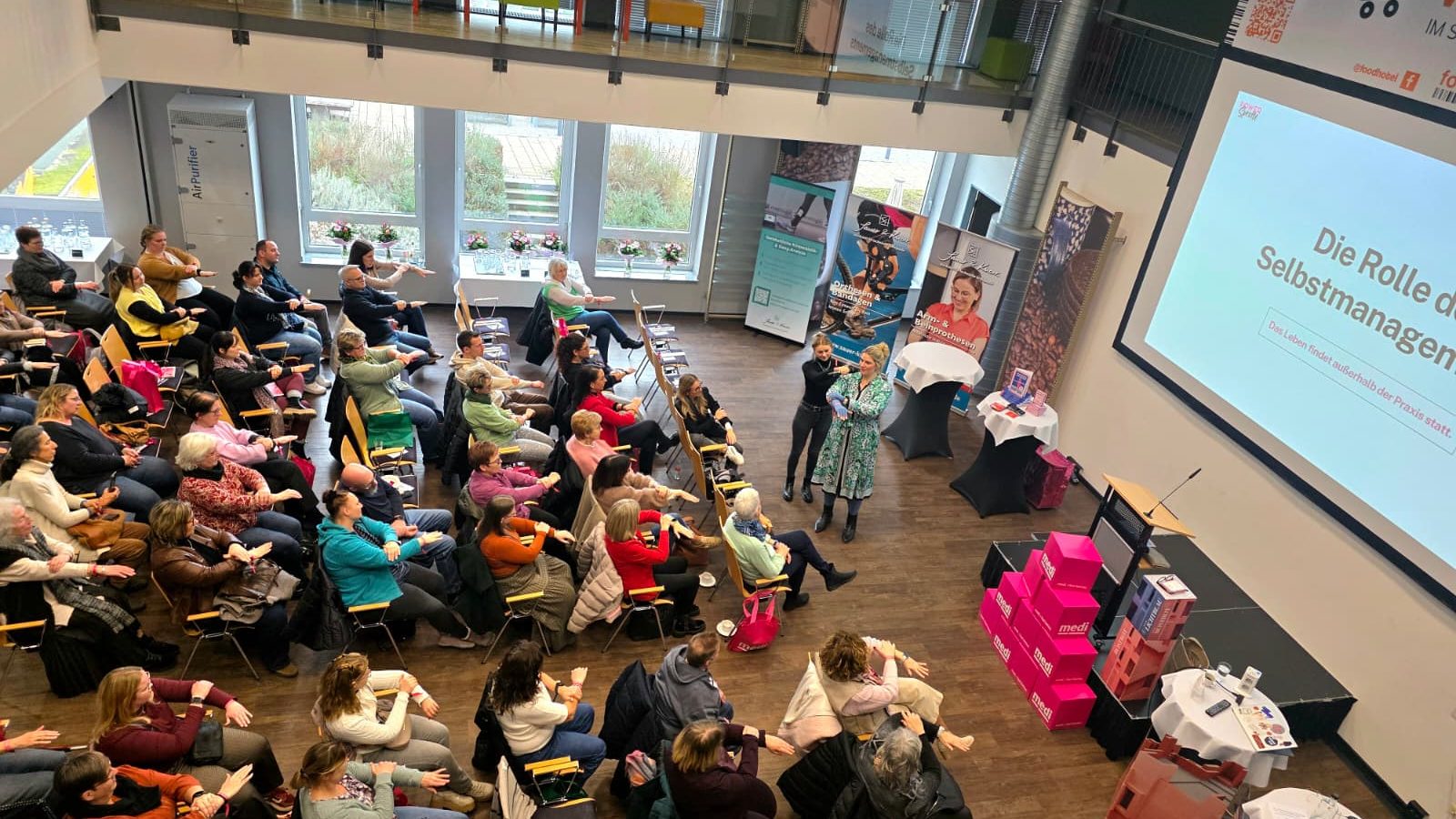 Power Sprotte Lipödem Lesung Caroline Sprott