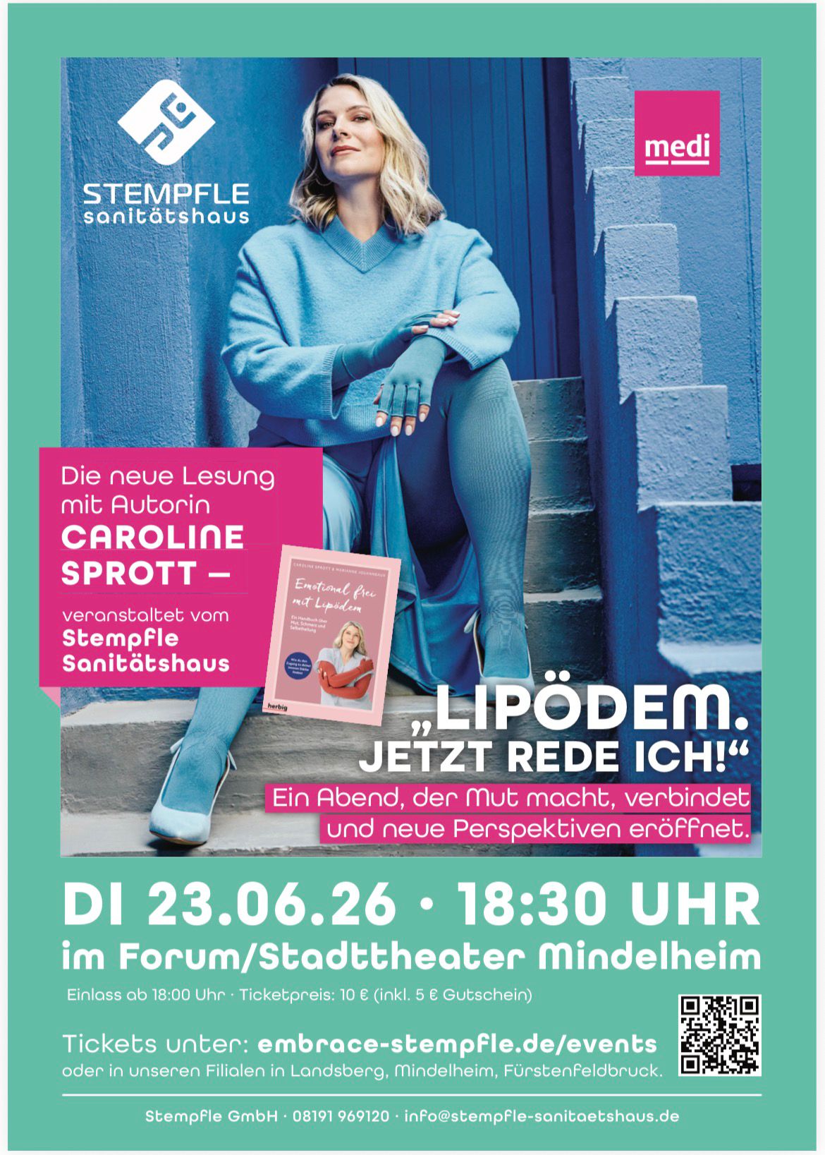Sanitätshaus Stempfle Mindelheim Lipödem-Event Lesung