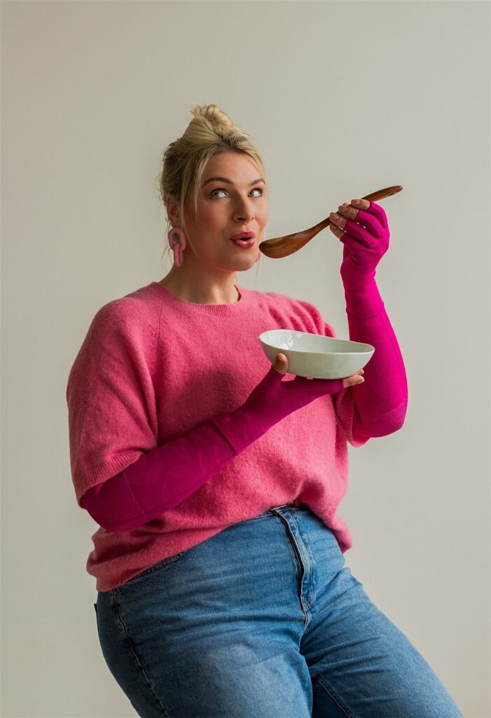Caroline probiert vom Holzlöffel, Ernährung bei Lipödem